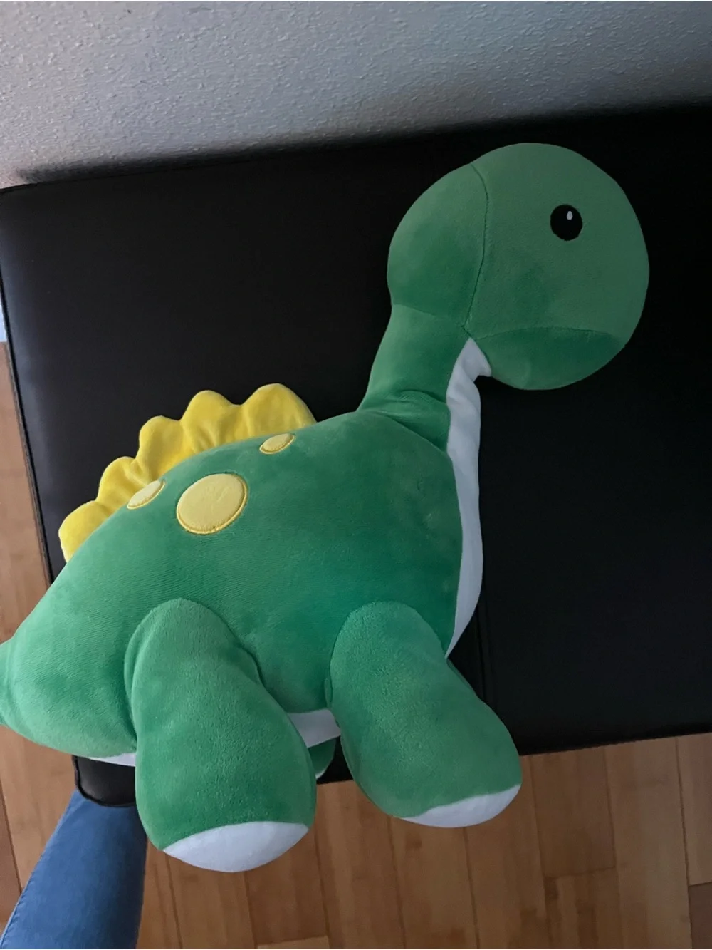 Green Stuffed Animal Dinosaur